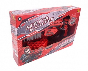 Мегабластер с 14 мягкими пулями в комплекте (ABtoys, PT-01055)